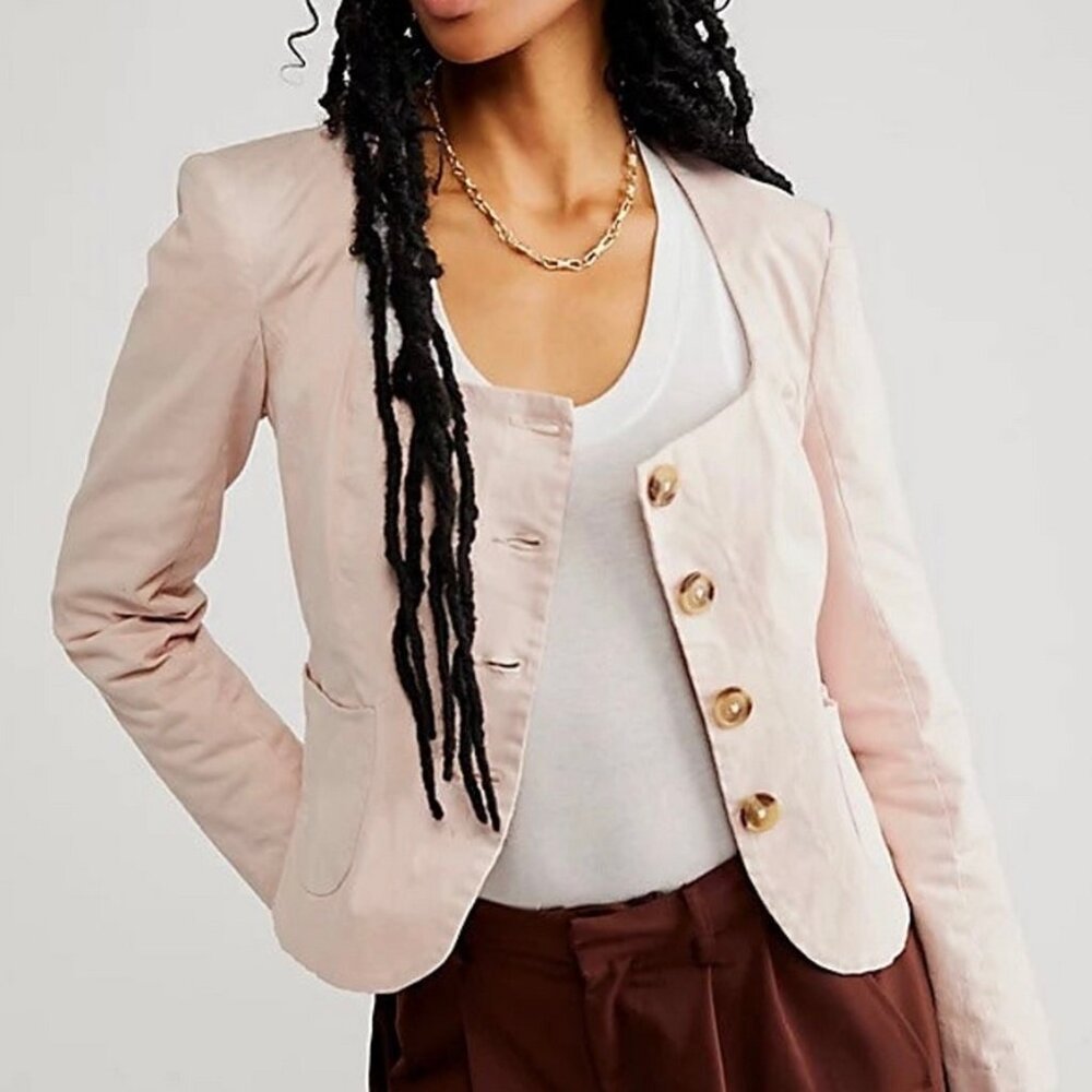 NWOT Free People Courtship Blazer